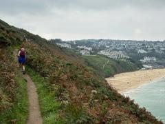 Walking above Carbis Bay